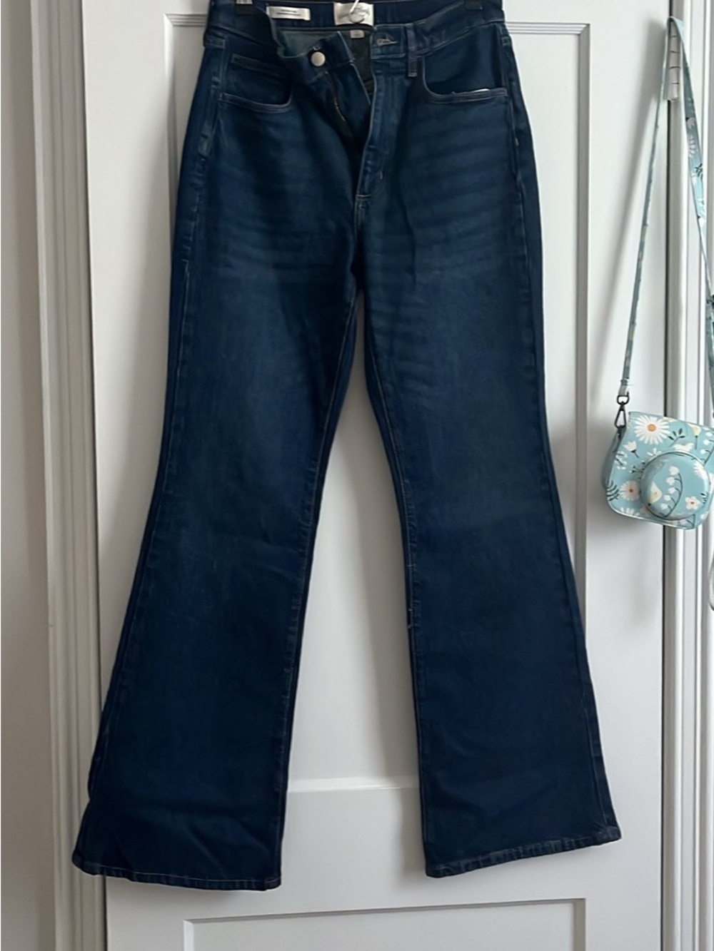 Universal Thread Deep Indigo High-Rise Wide Leg Jeans